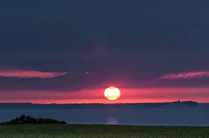 Cape Arkona with Lighthouse at sunset, nahe Lohme, Rugen island, Rugen, Mecklenburg-Western Pomerania, Germany Cape Arkona with Lighthouse at sunset, nahe Lohme, Rugen island, Rugen, Mecklenburg-Western Pomerania, Germany