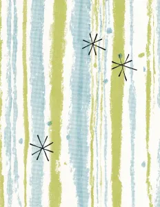 Vibrant Color Illustrations Prints: Abstract Pattern