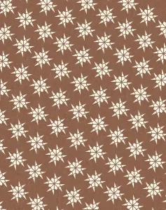 Colored Background Illustrations Prints: Brown Pattern