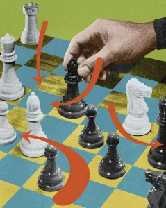 Fine Art Print - Chess Moves Captivating Illustrations