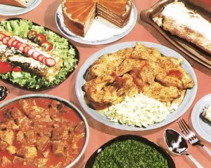 Dinner Dinner Fine Art Print