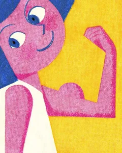 Flexing Muscle Flexing Muscle Print by Fine Art Storehouse