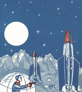 Space Art Illustrations Prints: Outer Space