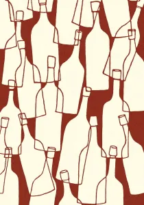 Fine Art Print: Pattern of Bottles