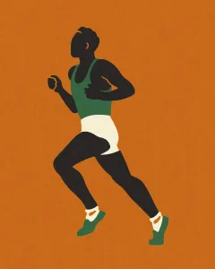 Runner Runner Art Print