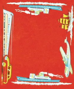 Fine Art Storehouse Print: Transportation Pattern