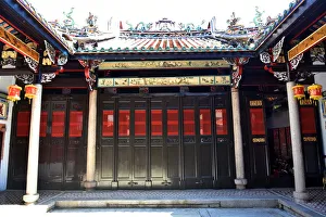 Central courtyard Han Jiang temple Georgetown Penang Malaysia Central courtyard Han Jiang temple Georgetown Penang Malaysia