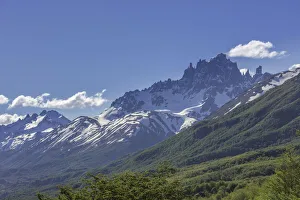 Cerro Castillo mountain range, Carretera Austral, Villa Cerro Castillo, Aysen, Chile Cerro Castillo mountain range, Carretera Austral, Villa Cerro Castillo, Aysen, Chile