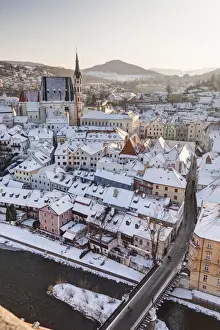 Cesky Krumlov Castle View Prints: Cesky Krumlov
