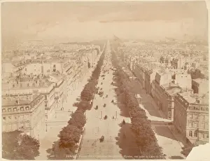 International Landmark Paris Prints: Champs Elysees