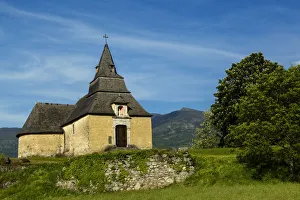 The chapel of Pietat at Saint Savin, Hautes Pyrenees, France The chapel of Pietat at Saint Savin, Hautes Pyrenees, France