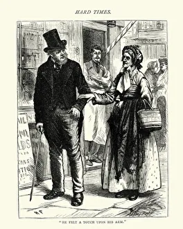 Charles Dickens Hard Times A touch upon his arm Charles Dickens Hard Times A touch upon his arm