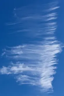 German Landscape Photos Prints: Cirrus cloud, Germany