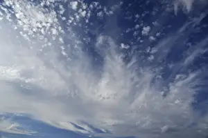 Blue Cloud Formations Prints: Cirrus clouds