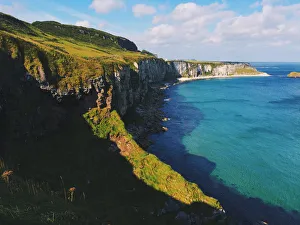 Cliffs in Carrick-a-rede, Northern Ireland Cliffs in Carrick-a-rede, Northern Ireland
