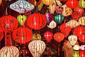 Close up on Lantern Shop in Hoi An, Vietnam Close up on Lantern Shop in Hoi An, Vietnam