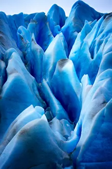Close-up glacier ice pattern at Grey glacier, Torres del paine national park Close-up glacier ice pattern at Grey glacier, Torres del paine national park