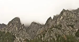 Cloudy Gesaeuse mountains, Styria, Austria, Europe Cloudy Gesaeuse mountains, Styria, Austria, Europe