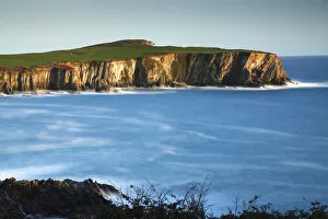 Coastal cliffs around Toe Head on the Wild Atlantic Way in West Cork Coastal cliffs around Toe Head on the Wild Atlantic Way in West Cork