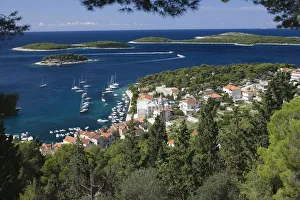 Coastal town in the island of Hvar, Dalmatia Coastal town in the island of Hvar, Dalmatia