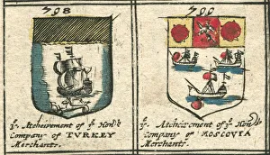 Coat of arms 17th century British company heraldry Coat of arms 17th century British company heraldry
