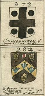 Coat of arms 17th century Clayton and Reeve Coat of arms 17th century Clayton and Reeve