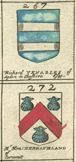 Coat of arms 17th century Venables and Beheathland Coat of arms 17th century Venables and Beheathland