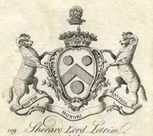 Coat of arms Sherard Lord Leitrim 18th century Coat of arms Sherard Lord Leitrim 18th century