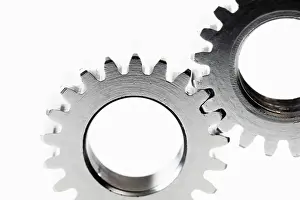 Cogwheel Detail Prints: Two cog wheels, detail