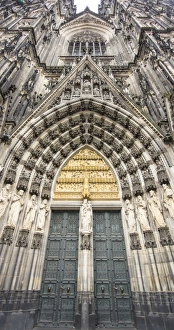 Cologne Cathedral Facade Door - Cologne, Germany Cologne Cathedral Facade Door - Cologne, Germany