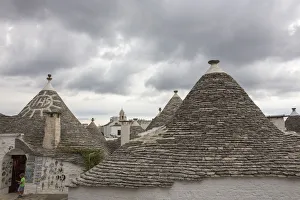 The conical roofs of the Trulli Alberobello The conical roofs of the Trulli Alberobello