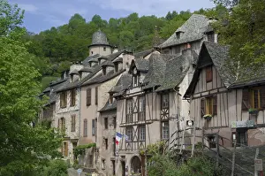 Images Dated 2nd May 2015: Conques Aveyron Medieval Village Print