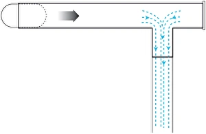 Cross section Digital illustration of how a vacuum bazooka works Cross section Digital illustration of how a vacuum bazooka works