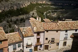 Travel Destinations In Spain Prints: Cuenca, Jucar River Ravine