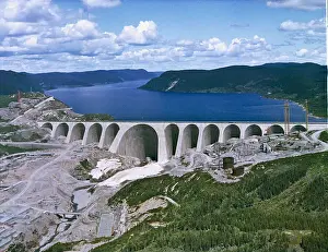 Hydroelectric Power Plant Prints: Daniel-Johnson Dam