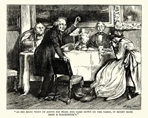 Dickens, Little Dorrit, As his hand went up above his head Dickens, Little Dorrit, As his hand went up above his head