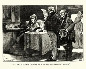 Dickens, Little Dorrit, Mr Dorrit read it through Dickens, Little Dorrit, Mr Dorrit read it through