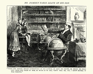 Dickenss Dombey and Son - smiled auspiciously at his author Dickenss Dombey and Son - smiled auspiciously at his author
