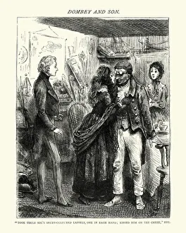 Dickenss Dombey and Son - Uncle Sols snuff coloured lappels Dickenss Dombey and Son - Uncle Sols snuff coloured lappels