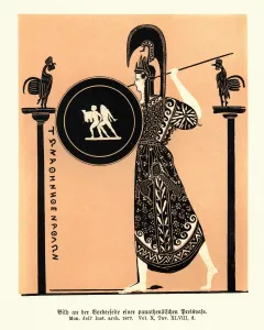 Antique Engravings For Sale Prints: Ancient Greek Goddess Athena