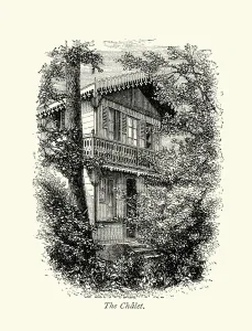 Charles Dickens Illustrations Prints: The Chalet