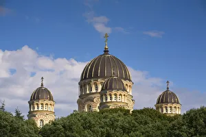 Domes of the Nativity of Christ Cathedral, Riga Domes of the Nativity of Christ Cathedral, Riga