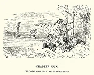 Don Quixote, Adventure of the Enchanted Barque Don Quixote, Adventure of the Enchanted Barque