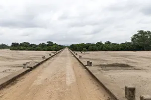 UNESCO World Heritage Site Zimbabwe Prints: Dried up river bed