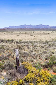 The dry, mountainous and very beautiful landscape of the Karoo in the Northern Cape near The dry, mountainous and very beautiful landscape of the Karoo in the Northern Cape near