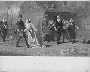 19th Century Painting Prints: The Duel Interrupted