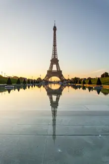 Paris France Landmark Prints: Eiffell Tower