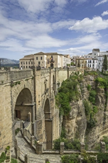 El Puente Nuevo bridge, Ronda, Malaga province, Andalucia, Spain El Puente Nuevo bridge, Ronda, Malaga province, Andalucia, Spain