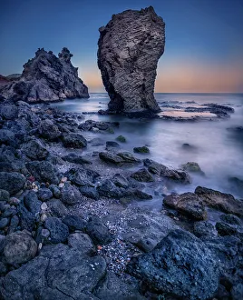 El Sombrerico Beach in Mojacar, Almeria, Spain El Sombrerico Beach in Mojacar, Almeria, Spain
