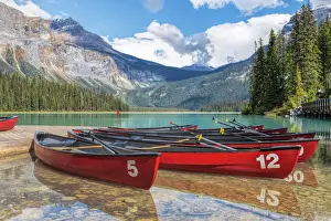 Canadian Rocky Prints: Emerald Lake Print, Yoho National Park, Canada
